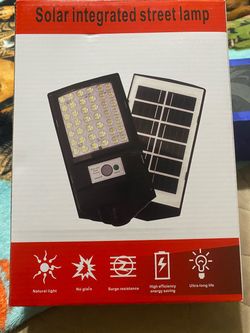 Solar Integrited Street Lamp