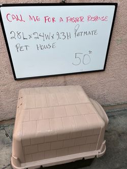Petmate Pet House 28L x 24W x 23H