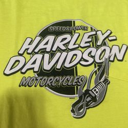 Large Harley Davidson Speed & Power Pocket Tee
