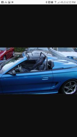 Mustang 1994 convertible cover