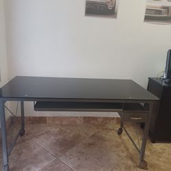 Modern Glass Table Desk