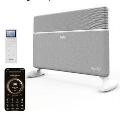 8701: New Ballu Convection Panel Space Heater for Large Room, Smart Quiet Heater with Programmable Thermostat, WiFi App Control, Inverter Energy Effic