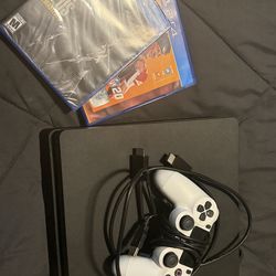 Used PS4 in great condition with cables, 1 controller and 2 games  (Madden and last of us remastered)