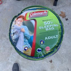 That's a Coleman Whitetail 50°F Sleeping Bag.