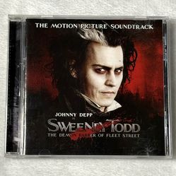 Sweeney Todd Soundtrack CD 2007 - Johnny Depp - Tim Burton OST Musical