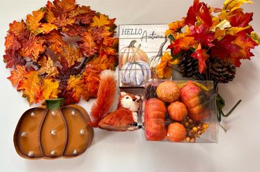 Fall Autumn Decoration Bundle Set