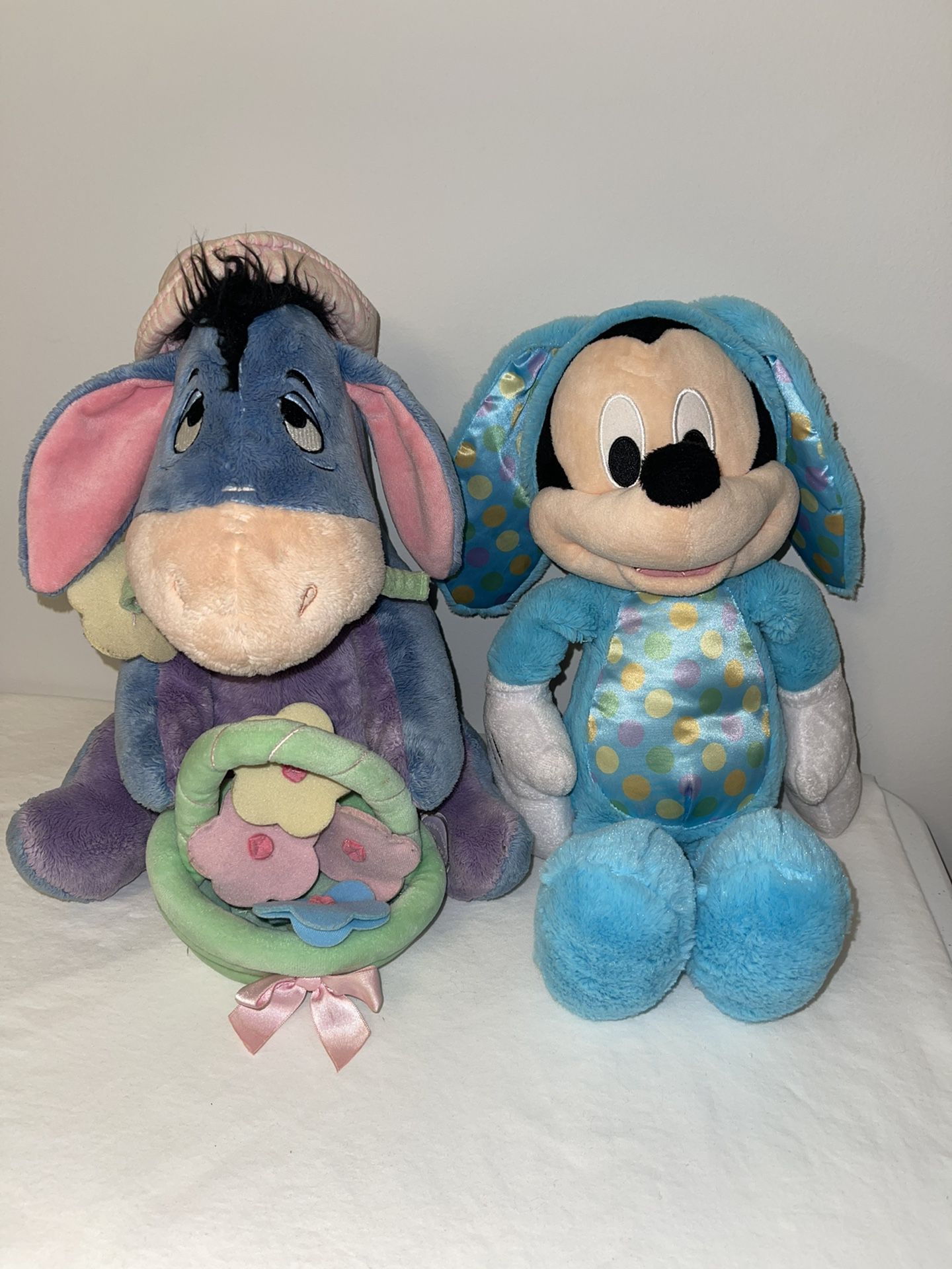 Eeyore & Mickey Mouse Plush