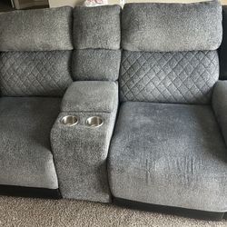 Reclining Console Loveseat