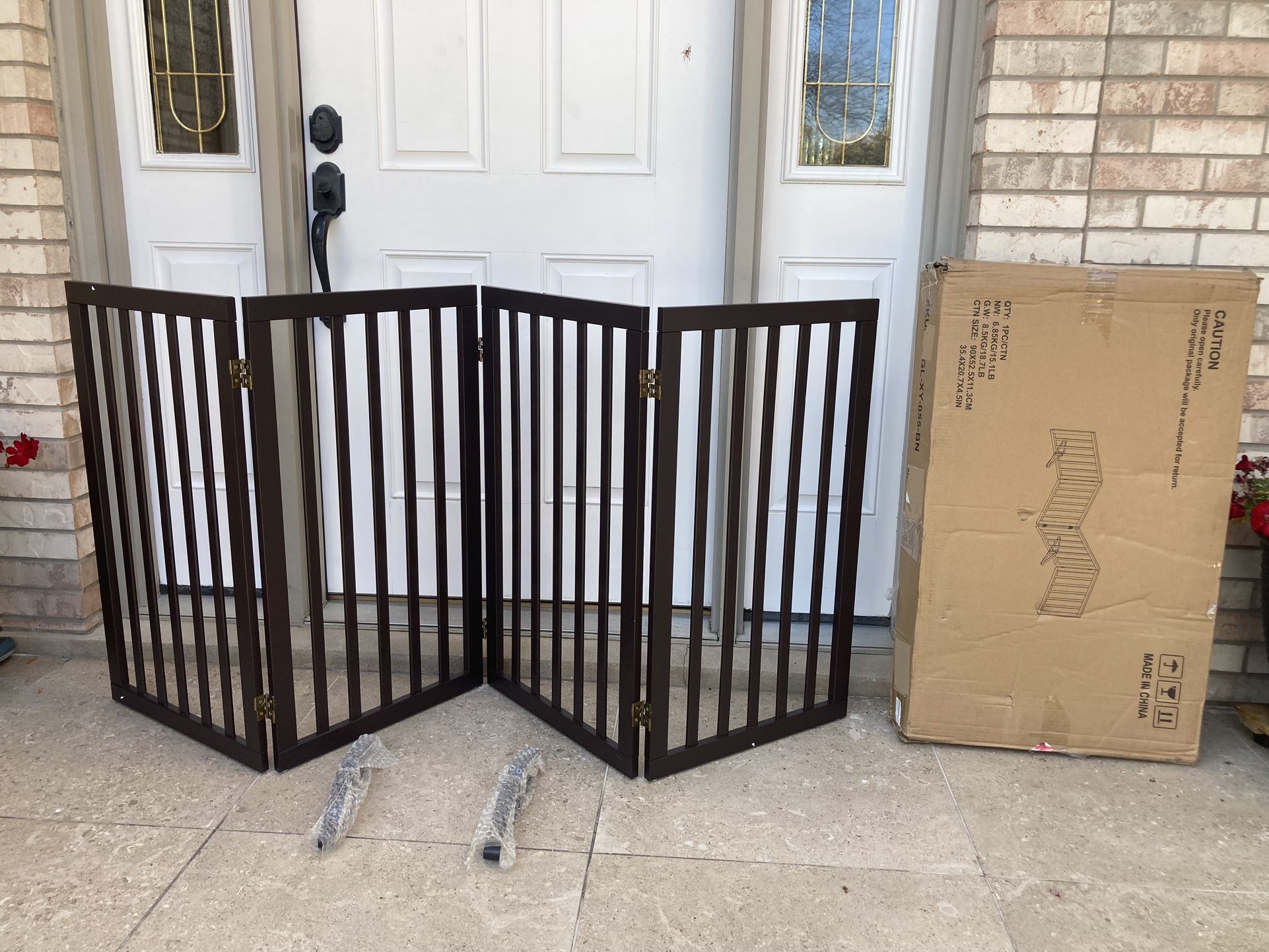 new 72” wooden gate (32” H)