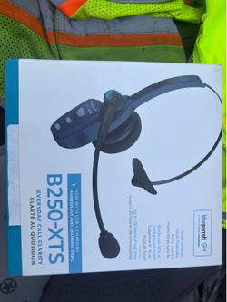 Head set  truck driver blue parrot