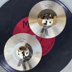 Zildjian K Custom Series 13.25” Hybrid Hi Hat Drum Cymbals BRAND NEW Retails for $539