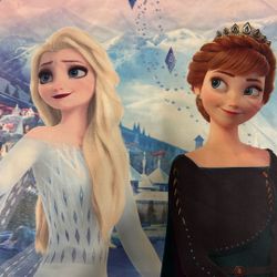 Frozen2 Twin Bed Set With Extra Body Pillow Cover And Sham (will give for FREE should you really need it)