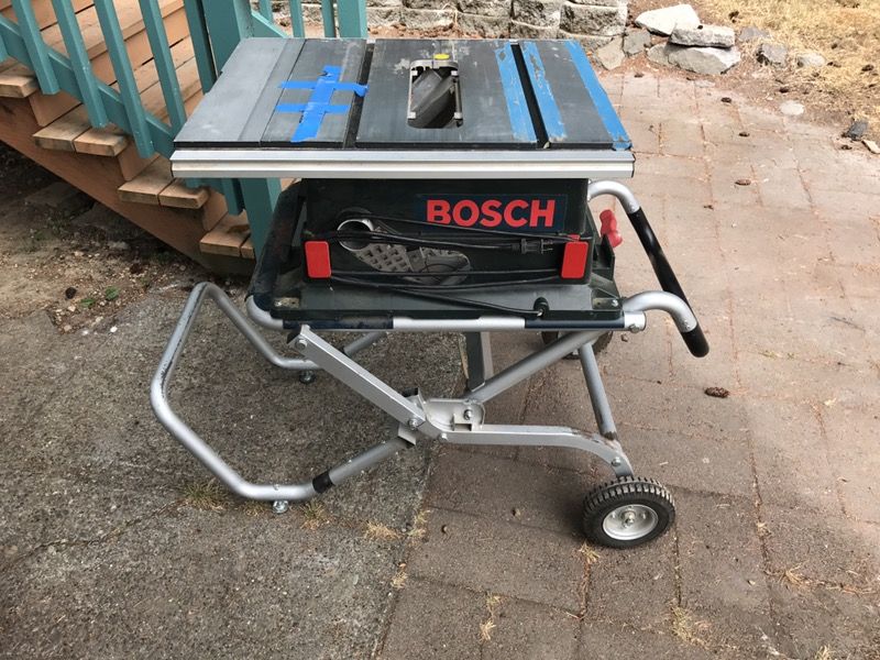 Bosch 4000 table saw