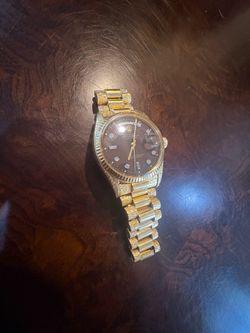 Vintage Rolex President 18k Gold