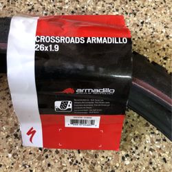 New Mountain Bike Tire Crossroads Armadillo Run Flat