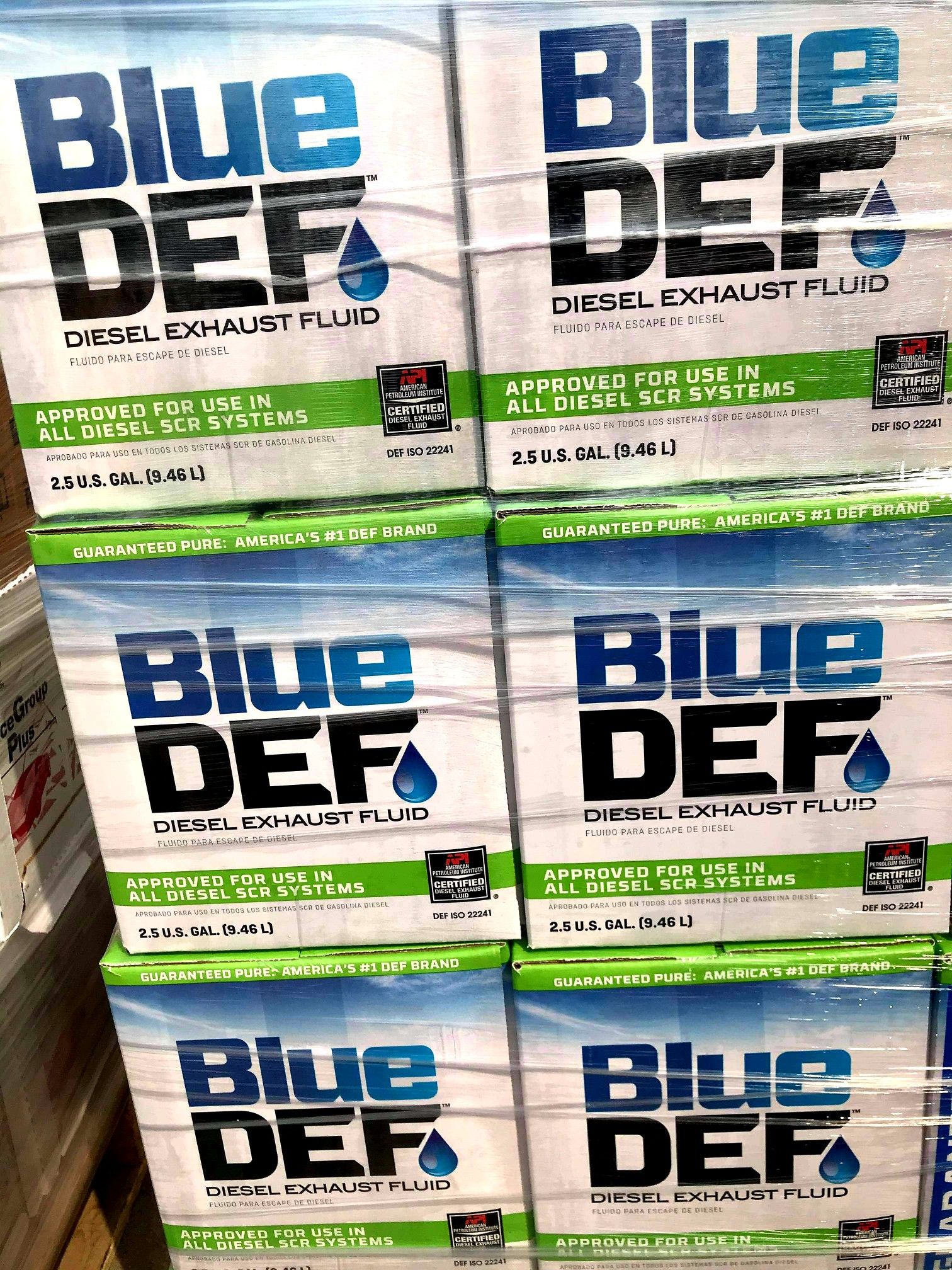 Blue DEF 2.5 galones