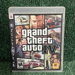Grand Theft Auto IV Game Ps3 Sony PlayStation 3. Fast Shipping!! 