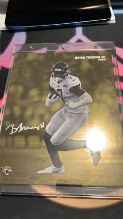 Jacksonville jaguars Brian Thomas jr gold emanate
