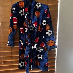Boys sports cozy robe(Size M) 