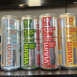 Vegan protein sparkling energy drink