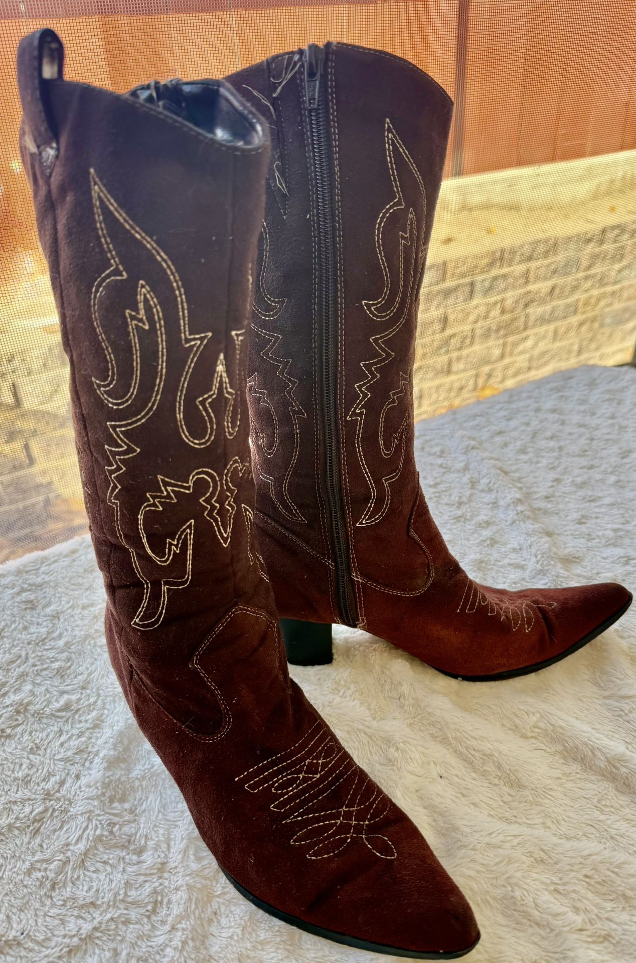Brown Boots Size 81/2
