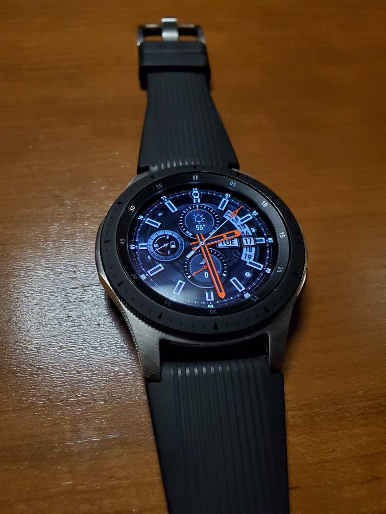 Silver Samsung Galaxy Watch 46mm