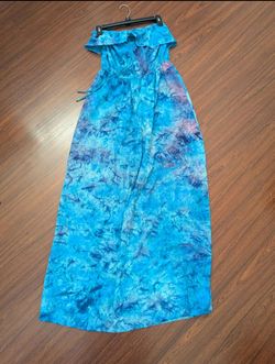 Women strapless dress size large