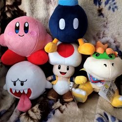 Nintendo Plushies