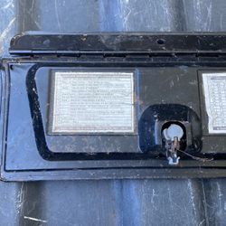Chevy Metal Glove Box With Stickers