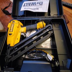 New Dewalt Nail Gun Air Unused