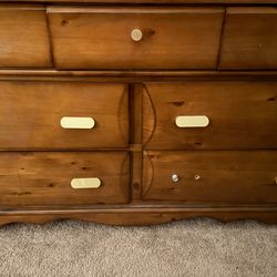 Bedroom dressers and chest and night stand