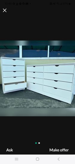 Dressers Five and Eight Drawers Colors *****Cajoneras Khaty Nuevas *****