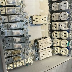  Electrical outlet 2 Weather Resistant One Temper Resistant 30 Different Electrical Outlet Outlets And 34 Leviton Switches