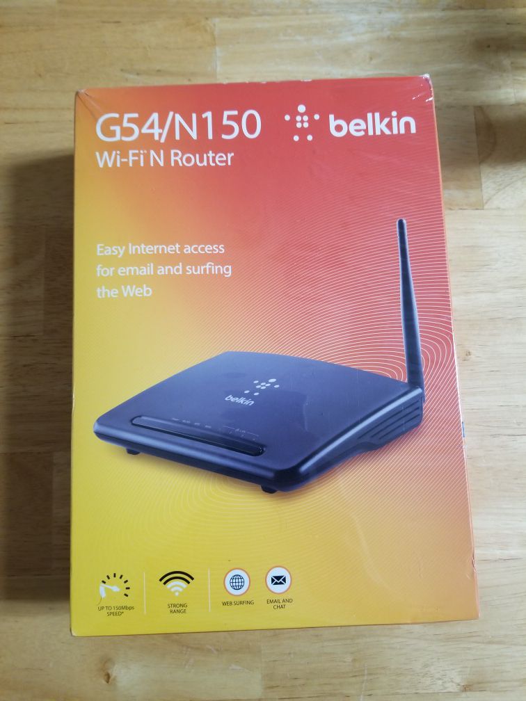 Belkin G54/N150 WiFi Router