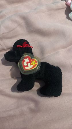 Ty Black Poodle Beenie baby, 1998