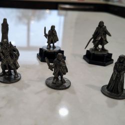 Lord Of The Rings Pewter Gaming Pieces