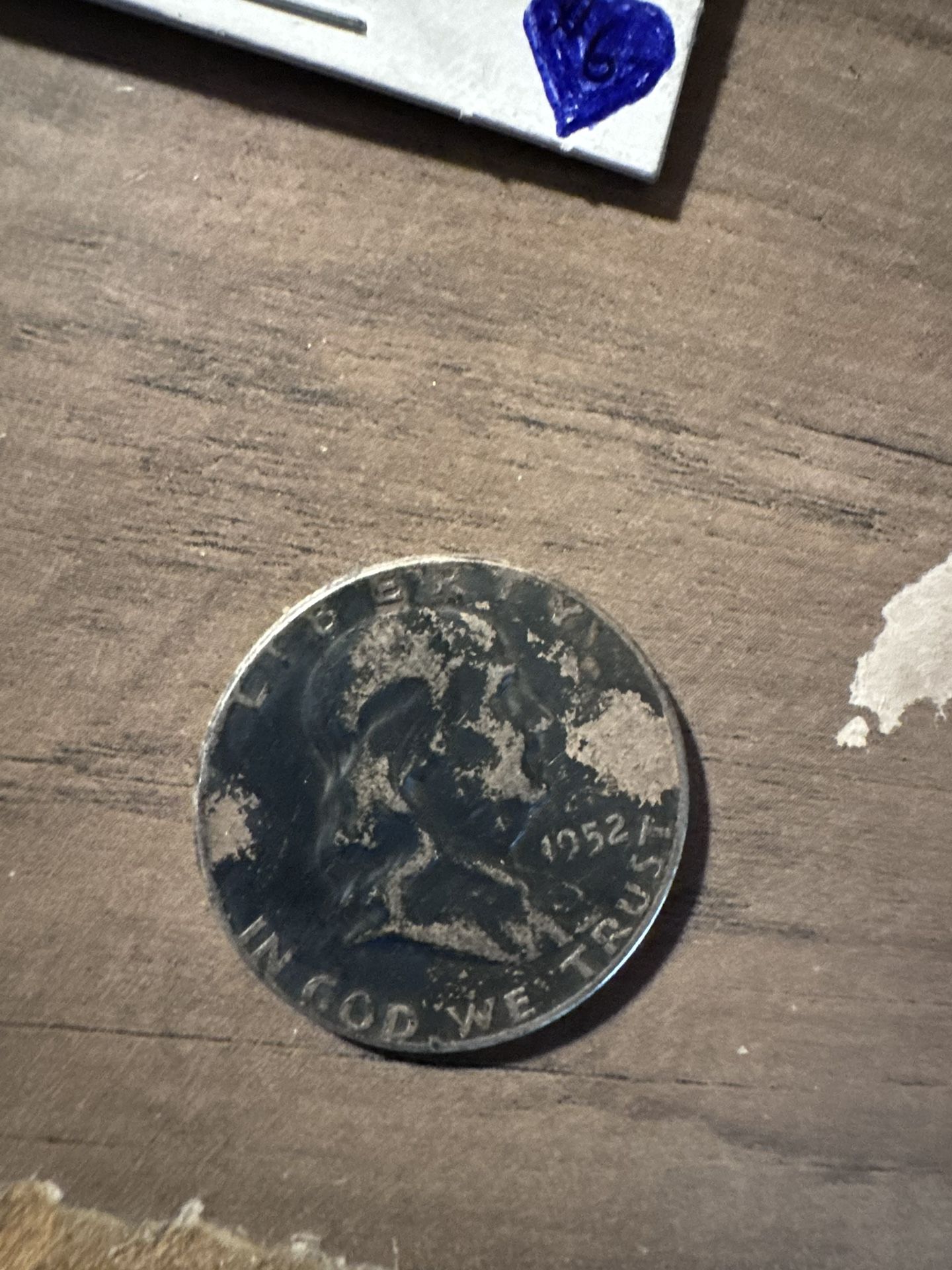 1952 100% Silver Half Dollar