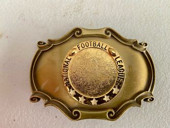 Vintage National Football League Belt Buckle