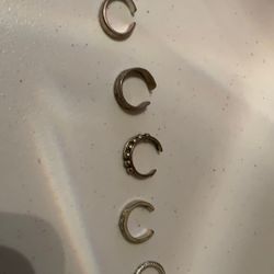 5 Piece Toe Rings