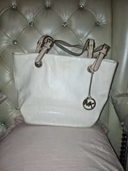 White Michael Kors  Handbag