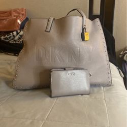 DKNY Tote And Wallet 