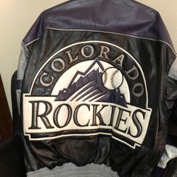 Leather Rockies jacket