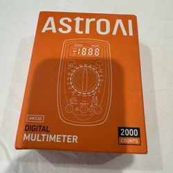 AstroAI AM33D 2000 Counts Digital Multimeter ASIMT33D