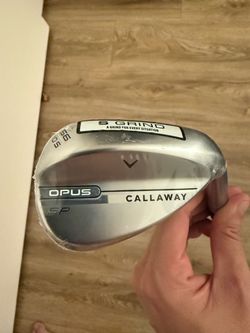 Callaway OPUS SP Chrome Wedge (Brand New)