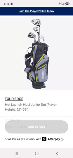 Jrs golf club set