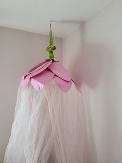 PBK Pottery Barn Kids Rose Petal Bed/Crib Canopy ONLY