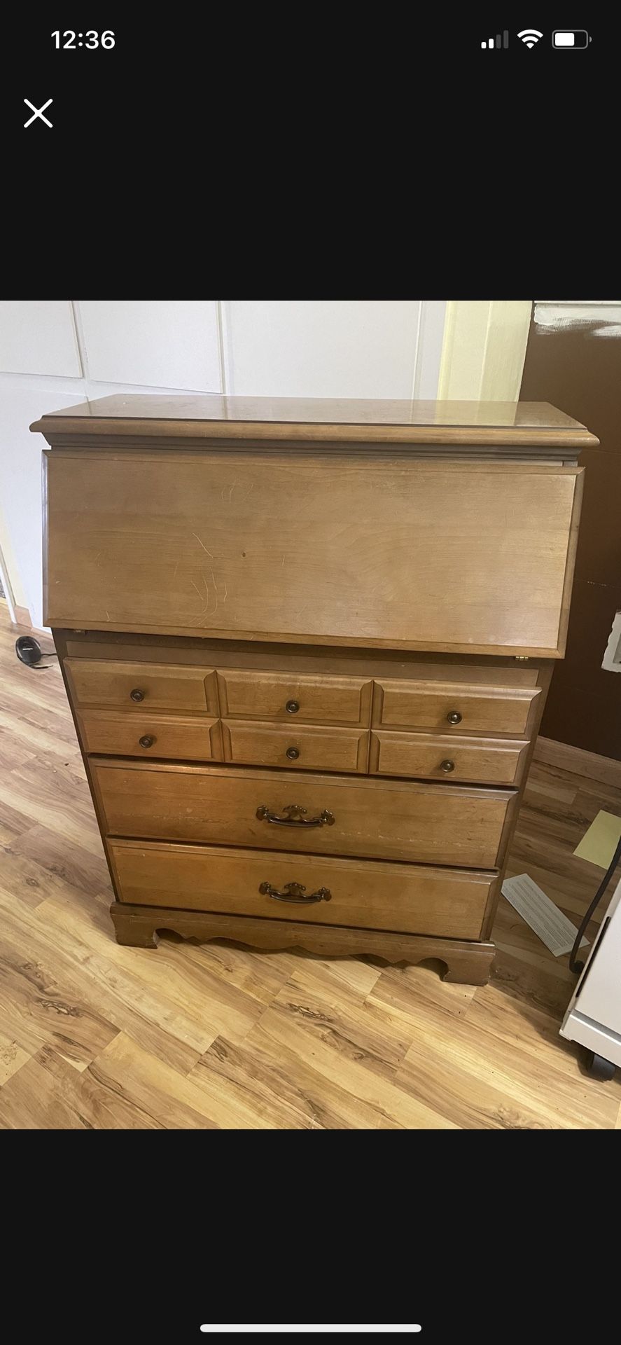 Antique Drop Leaf Desk 