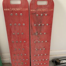 Pair Of sand mats