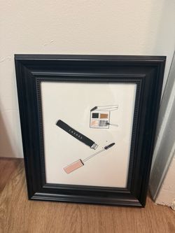 Rifle paper co Makeup Illustration Framed Wall Art/print