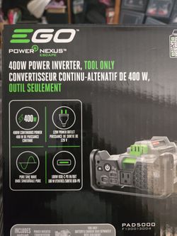 Ego Power Nexus Escape  400 W Power Inverter
